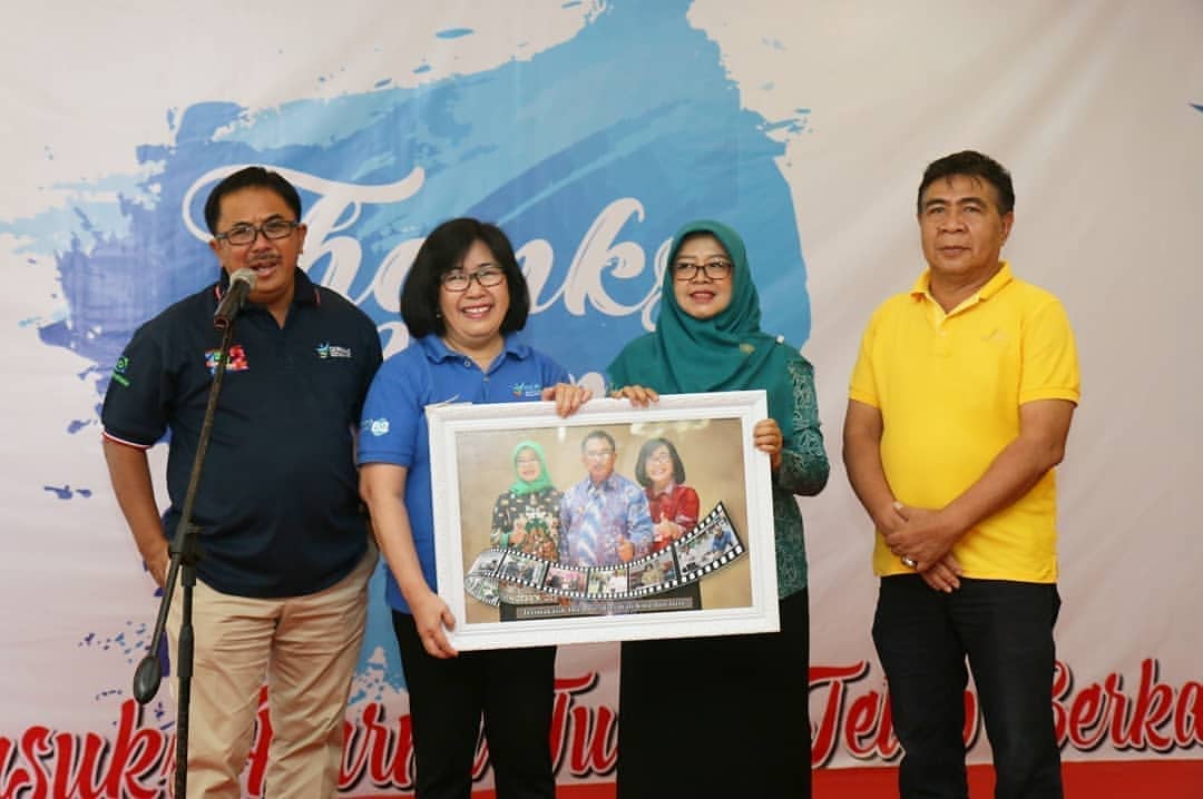 Kampanye Germas Sekaligus Ajang Perpisahan Kepala DKK 